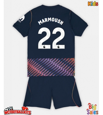 Tottenham Hotspur Omar Marmoush #22 Replica Away Stadium Kit for Kids 2026-27 Short Sleeve (+ pants)